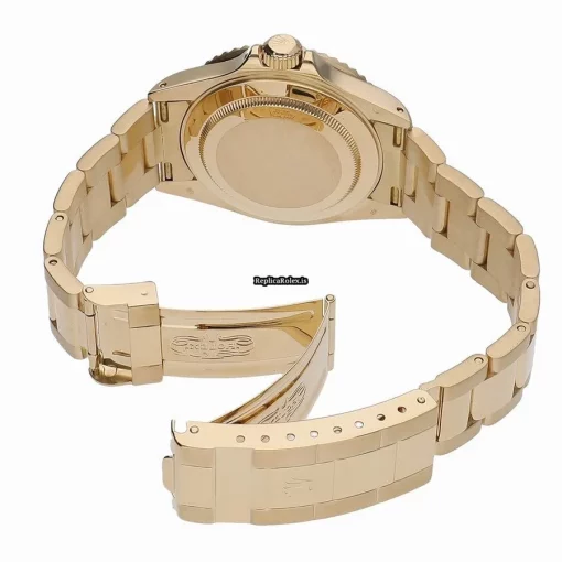Superior Replica Rolex Submariner Date 16618 Caliber 3135 Automatic Movement 40mm Yellow Gold Case Watch - Image 4