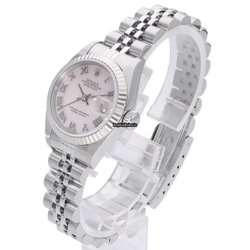 Special Fake Rolex Lady-datejust 79174nr Caliber 2235 Automatic Movement 26mm Gold/steel Case Watch - Image 5