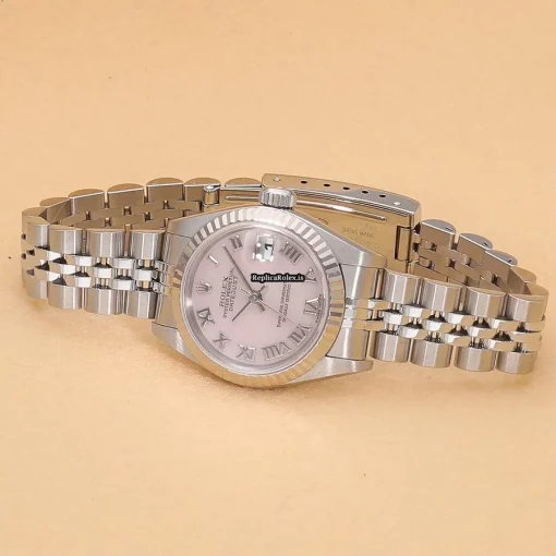 Special Fake Rolex Lady-datejust 79174nr Caliber 2235 Automatic Movement 26mm Gold/steel Case Watch - Image 9