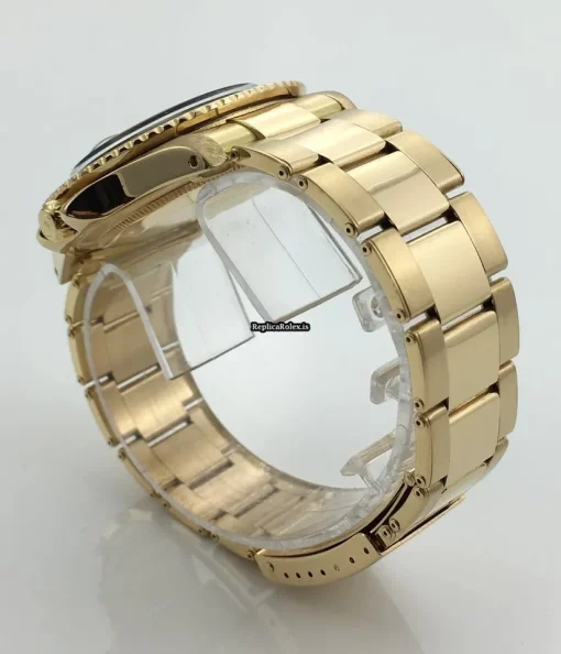 Swiss Copies Rolex Gmt-master 1675 Caliber 1570 Automatic Movement 40mm Yellow Gold Case Mens/unisex Watch - Image 12