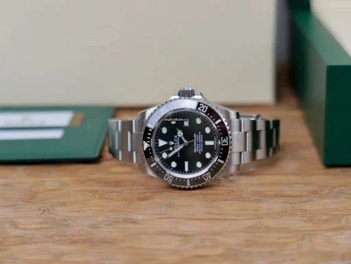 Exquisite Fake Rolex Sea-dweller 4000 116600 Caliber 3135 Automatic Movement 40mm Steel Case Mens/unisex Watch - Image 10