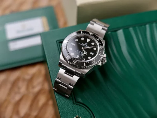 Exquisite Fake Rolex Sea-dweller 4000 116600 Caliber 3135 Automatic Movement 40mm Steel Case Mens/unisex Watch - Image 4