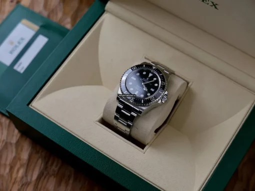 Exquisite Fake Rolex Sea-dweller 4000 116600 Caliber 3135 Automatic Movement 40mm Steel Case Mens/unisex Watch - Image 5