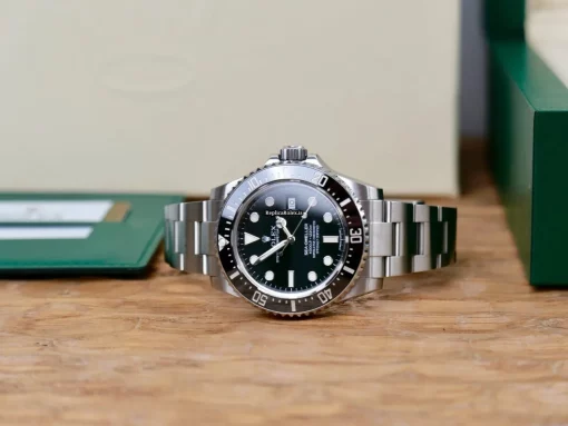 Exquisite Fake Rolex Sea-dweller 4000 116600 Caliber 3135 Automatic Movement 40mm Steel Case Mens/unisex Watch - Image 8