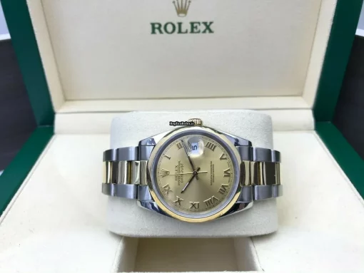 1:1 Replica Rolex Datejust 16233 Caliber 3135 Automatic Movement 36mm Gold/steel Case Mens/unisex Watch - Image 2