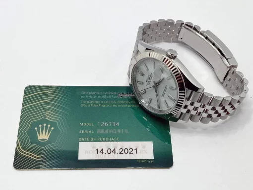 Beautiful Replica Rolex Datejust 126334 Caliber 3235 Automatic Movement 41mm Steel Case Mens/unisex Watch - Image 7