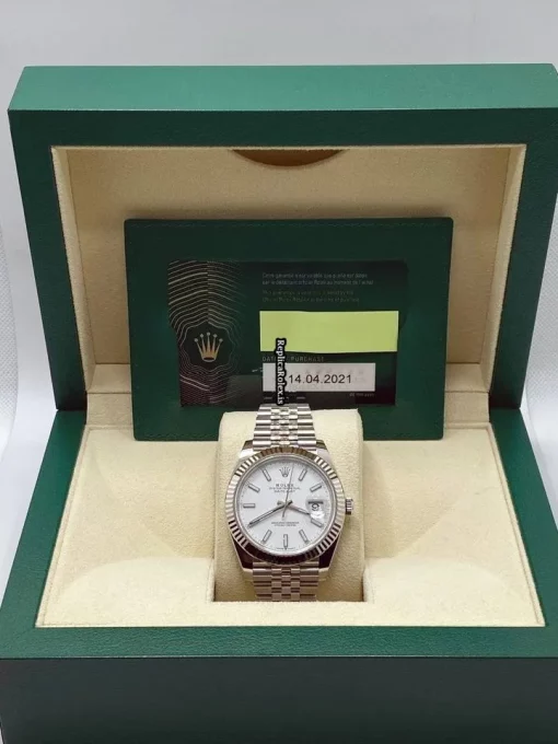 Beautiful Replica Rolex Datejust 126334 Caliber 3235 Automatic Movement 41mm Steel Case Mens/unisex Watch - Image 8