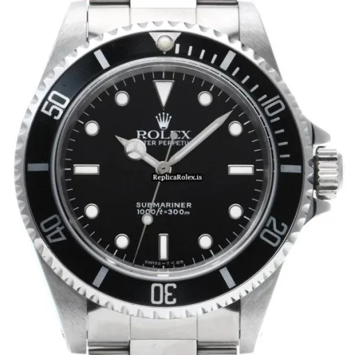 Distinctive Replica Rolex Submariner 14060 Caliber 3000 Automatic Movement 40mm Steel Case Watch - Image 5