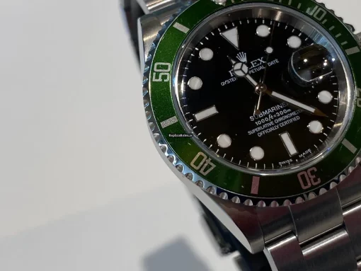 Popular Fake Rolex Submariner Date 16610lv Caliber 3135 Automatic Movement 40mm Steel Case Mens/unisex Watch - Image 13