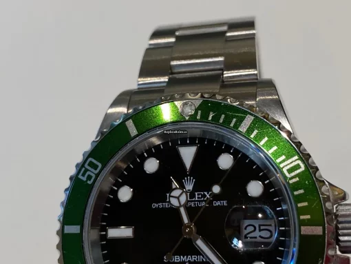 Popular Fake Rolex Submariner Date 16610lv Caliber 3135 Automatic Movement 40mm Steel Case Mens/unisex Watch - Image 14