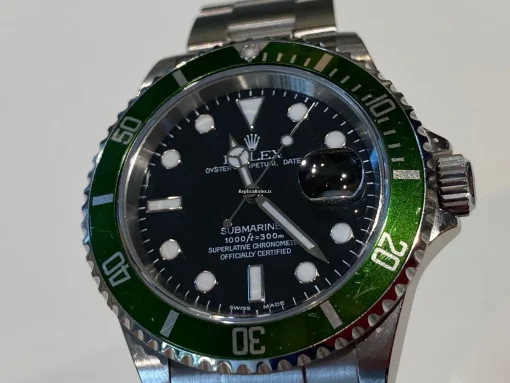 Popular Fake Rolex Submariner Date 16610lv Caliber 3135 Automatic Movement 40mm Steel Case Mens/unisex Watch - Image 7