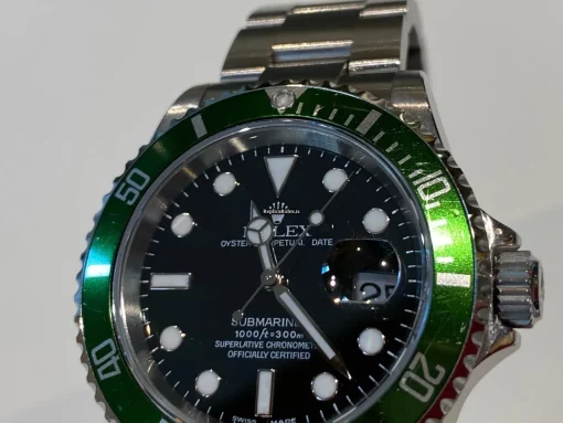 Popular Fake Rolex Submariner Date 16610lv Caliber 3135 Automatic Movement 40mm Steel Case Mens/unisex Watch - Image 8