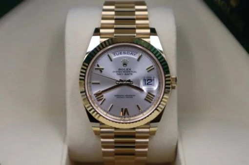 Remarkable Replica Rolex Day-date 40 228238 Caliber 3255 Automatic Movement 40mm Yellow Gold Case Mens/unisex Watch