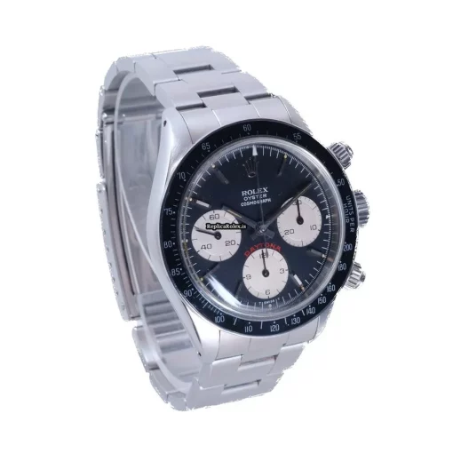 Appealing Fake Rolex Daytona 6263 Valjoux Caliber 727 Manual Winding Movement 37mm Steel Case Mens/unisex Watch - Image 3