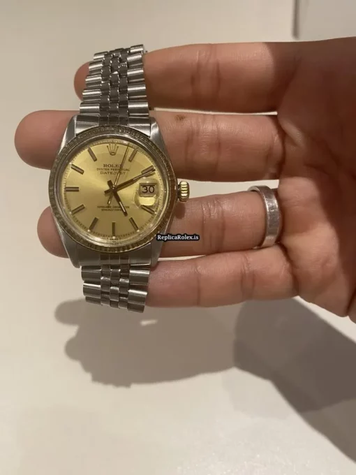 Popular Replica Rolex Datejust 1601 Caliber 1570 Automatic Movement 36mm Steel Case Mens/unisex Watch - Image 7