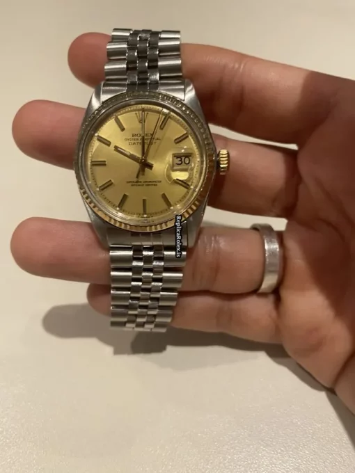 Popular Replica Rolex Datejust 1601 Caliber 1570 Automatic Movement 36mm Steel Case Mens/unisex Watch - Image 8