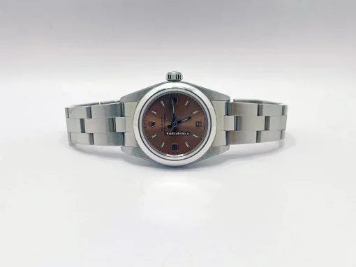 Great Replica Rolex Oyster Perpetual 76080 Caliber 2230 Automatic Movement 24x27mm Steel Case Womens Watch - Image 2