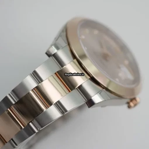 1:1 Copies Rolex Datejust 126301 Automatic Movement 40mm Gold/steel Case Mens/unisex Watch - Image 9