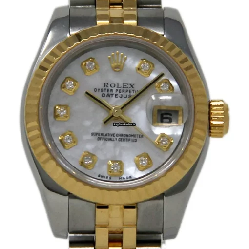 Lovely Replica Rolex Lady-datejust 179173 Caliber 2235 Automatic Movement 26mm Steel Case Womens Watch