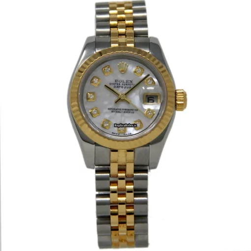 Lovely Replica Rolex Lady-datejust 179173 Caliber 2235 Automatic Movement 26mm Steel Case Womens Watch - Image 2