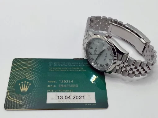 Excellent Replica Rolex Datejust 126234 Caliber 3235 Automatic Movement 36mm Steel Case Mens/unisex Watch - Image 7