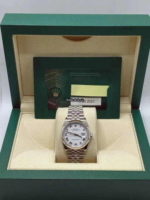 Excellent Replica Rolex Datejust 126234 Caliber 3235 Automatic Movement 36mm Steel Case Mens/unisex Watch - Image 8