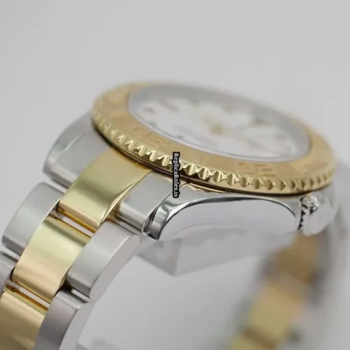 Popular Replica Rolex Yacht-master 168623 Automatic Movement 35mm Gold/steel Case Mens/unisex Watch - Image 9