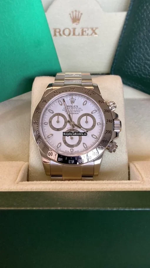 Remarkable Fake Rolex Daytona 116520 Caliber 4130 Automatic Movement 40mm Steel Case Mens/unisex Watch