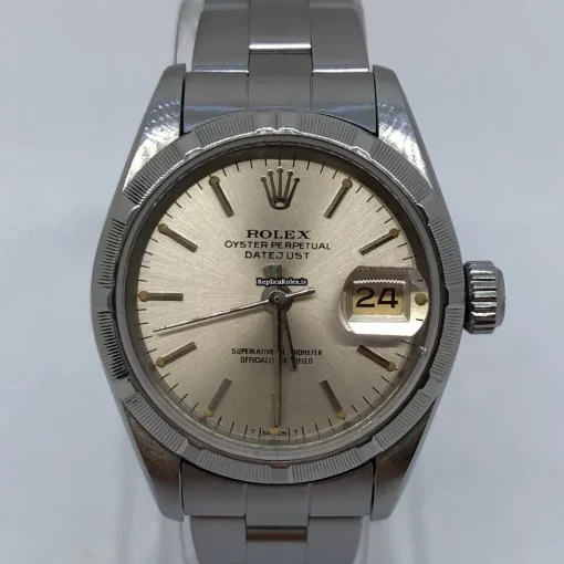Fabulous Replica Rolex Oyster Perpetual Lady Date 69190 Caliber 2135 Automatic Movement 26mm Steel Case Womens Watch