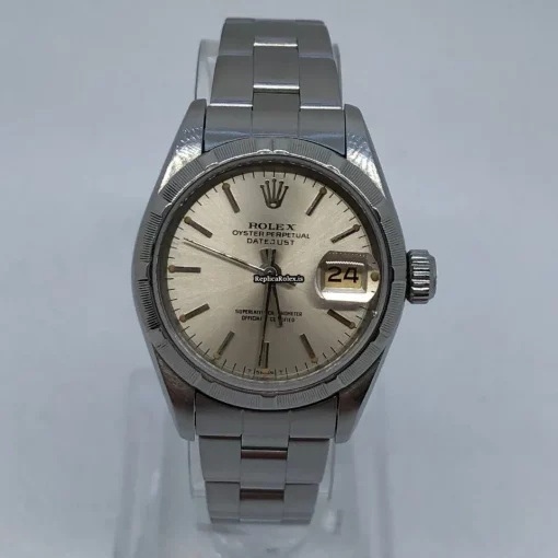 Fabulous Replica Rolex Oyster Perpetual Lady Date 69190 Caliber 2135 Automatic Movement 26mm Steel Case Womens Watch - Image 2