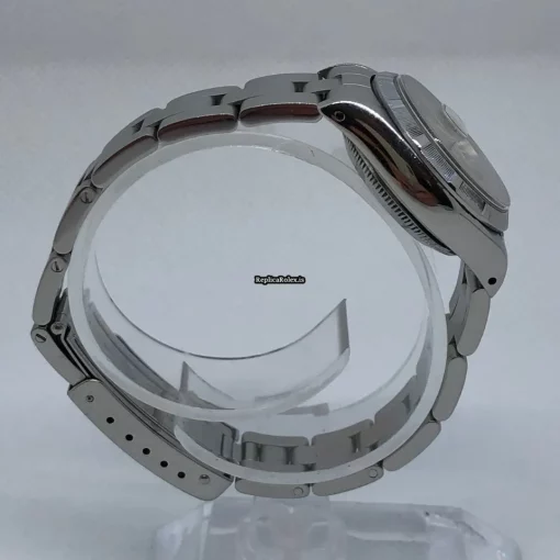 Fabulous Replica Rolex Oyster Perpetual Lady Date 69190 Caliber 2135 Automatic Movement 26mm Steel Case Womens Watch - Image 8