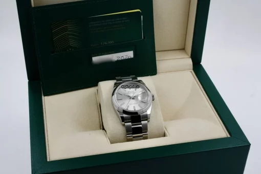 Ideal Fake Rolex Datejust 126200 Caliber 3235 Automatic Movement 36mm Steel Case Mens/unisex Watch - Image 13
