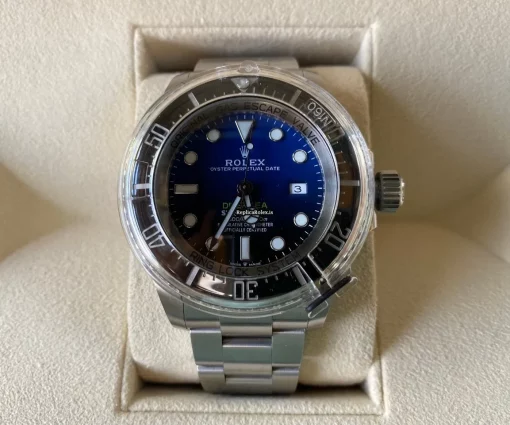 Well Made Imitation Rolex Sea-dweller Deepsea 126660 Caliber 3235 Automatic Movement 44x14mm Steel Case Mens/unisex Watch - Image 9