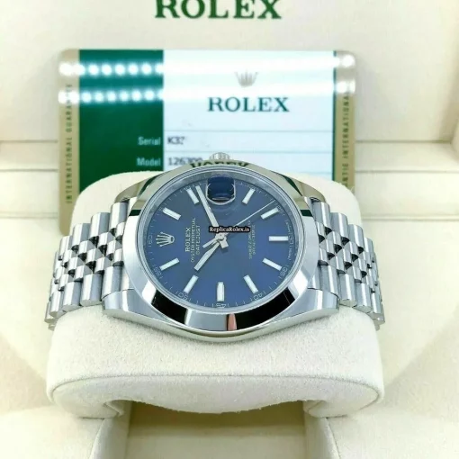 Distinctive Replica Rolex Datejust 126300 Caliber 3235 Automatic Movement 41x48mm Steel Case Mens/unisex Watch - Image 3