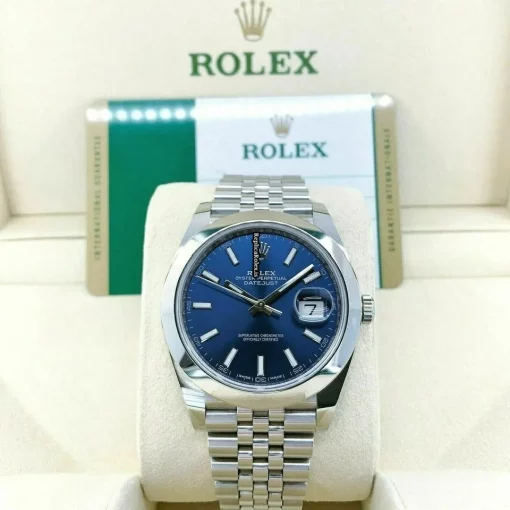 Distinctive Replica Rolex Datejust 126300 Caliber 3235 Automatic Movement 41x48mm Steel Case Mens/unisex Watch - Image 5