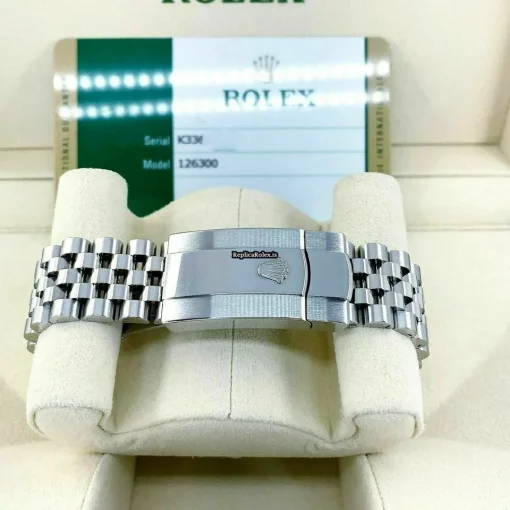 Distinctive Replica Rolex Datejust 126300 Caliber 3235 Automatic Movement 41x48mm Steel Case Mens/unisex Watch - Image 6