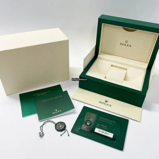 Stylish Replica Rolex Datejust 126334 Caliber 3235 Automatic Movement 41mm Gold/steel Case Watch - Image 7