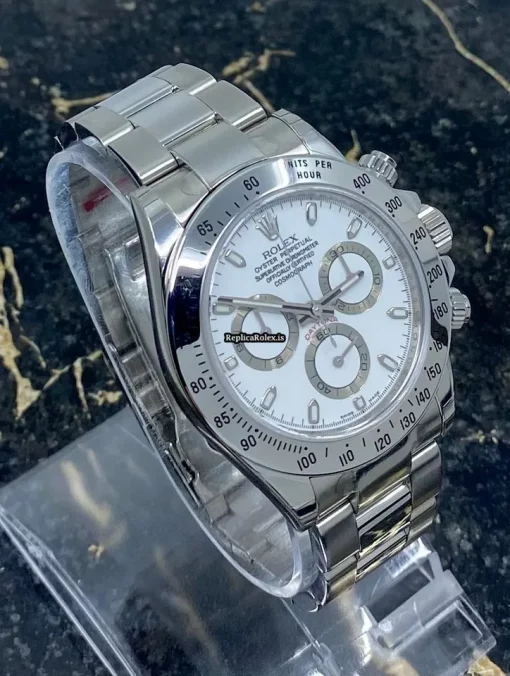 Nice Replica Rolex Daytona 116520 Caliber 4130 Automatic Movement 40mm Steel Case Mens/unisex Watch - Image 12