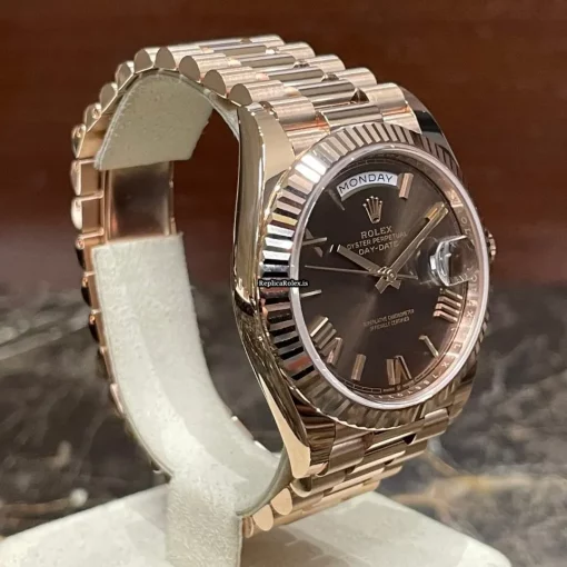 Top Copy Rolex Day-date 40 228235 Caliber 3255 Automatic Movement 40mm Rose Gold Case Mens/unisex Watch - Image 2