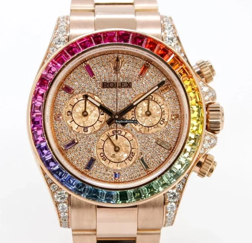 Fantastic Fakes Rolex Daytona 116505 Caliber 4130 Automatic Movement 40mm Rose Gold Case Mens/unisex Watch