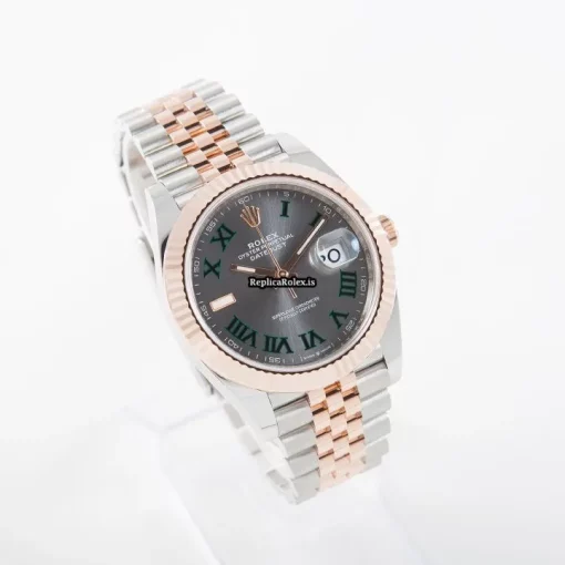 Nice Replica Rolex Datejust II 126331 Caliber 3235 Automatic Movement 41mm Gold/steel Case Mens/unisex Watch - Image 4