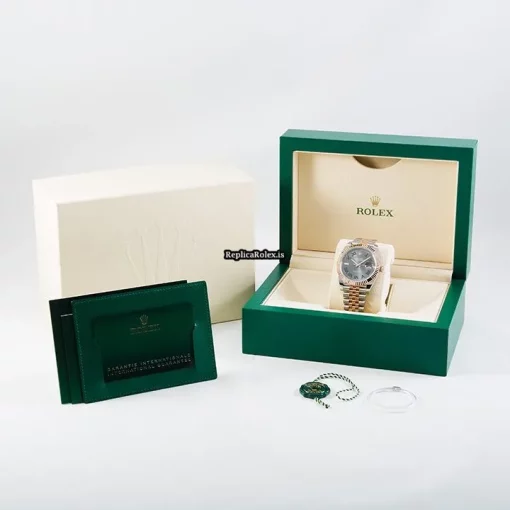 Nice Replica Rolex Datejust II 126331 Caliber 3235 Automatic Movement 41mm Gold/steel Case Mens/unisex Watch - Image 9