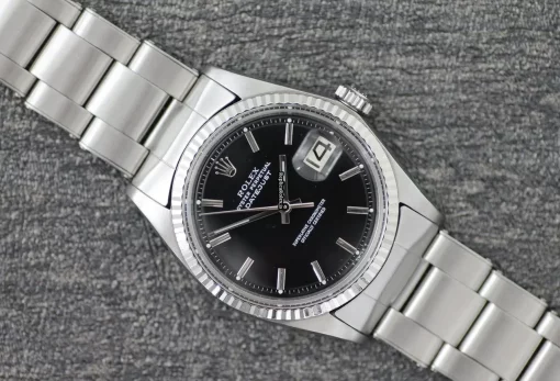 Stylish Replicas Rolex Datejust 1601 Caliber 1570 Automatic Movement 36mm Steel Case Mens/unisex Watch - Image 3
