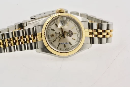 Aaa Knockoff Rolex Lady-datejust 69173 Caliber 2135 Automatic Movement 26mm Gold/steel Case Womens Watch - Image 10