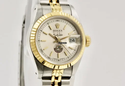 Aaa Knockoff Rolex Lady-datejust 69173 Caliber 2135 Automatic Movement 26mm Gold/steel Case Womens Watch - Image 2