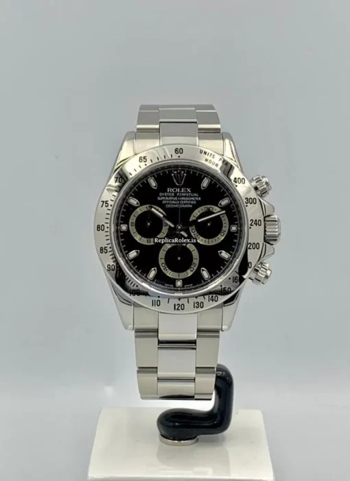 Defect Replica Rolex Daytona 116520 Caliber 4130 Automatic Movement 40mm Steel Case Mens/unisex Watch - Image 6