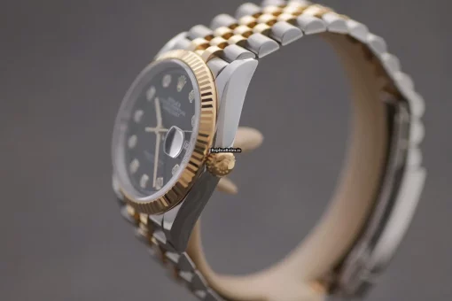 Lovely Fake Rolex Datejust 126233 Caliber 3235 Automatic Movement 36mm Gold/steel Case Mens/unisex Watch - Image 10