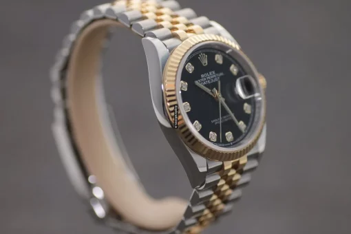 Lovely Fake Rolex Datejust 126233 Caliber 3235 Automatic Movement 36mm Gold/steel Case Mens/unisex Watch - Image 13