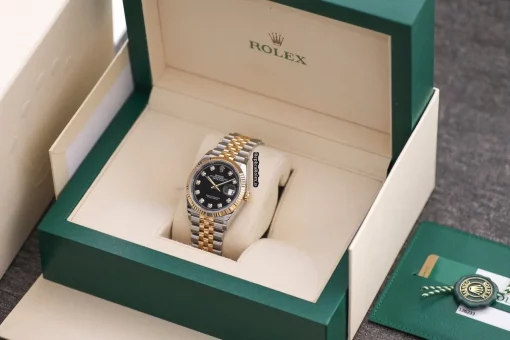 Lovely Fake Rolex Datejust 126233 Caliber 3235 Automatic Movement 36mm Gold/steel Case Mens/unisex Watch - Image 14