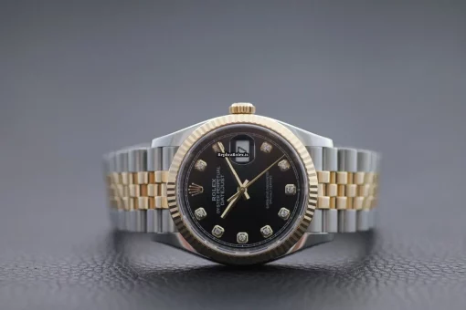 Lovely Fake Rolex Datejust 126233 Caliber 3235 Automatic Movement 36mm Gold/steel Case Mens/unisex Watch - Image 2